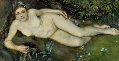 Une nymphe près d